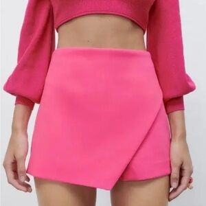 Zara Pink Women's Skort